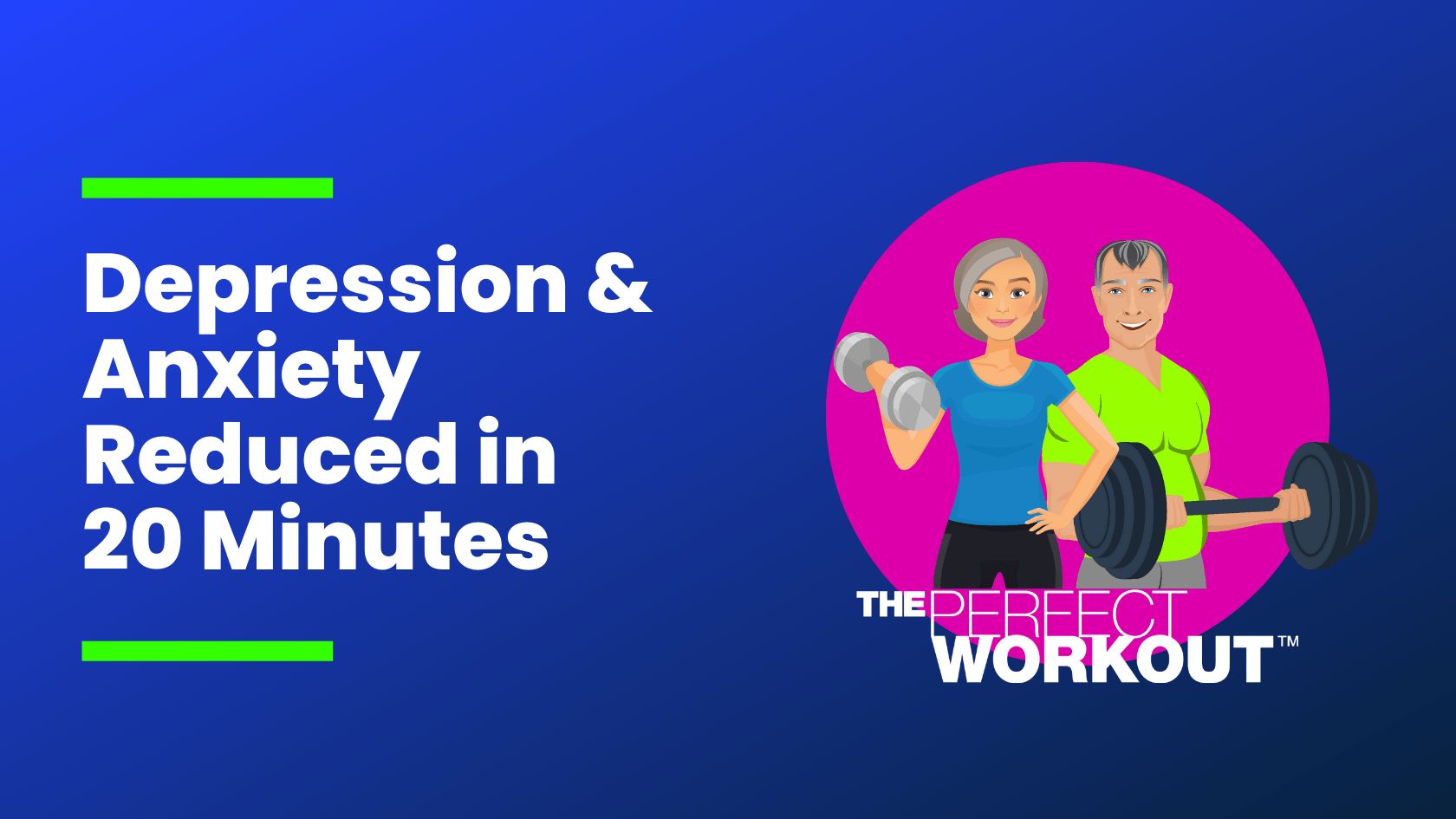 depression anxiety 20 minute workout