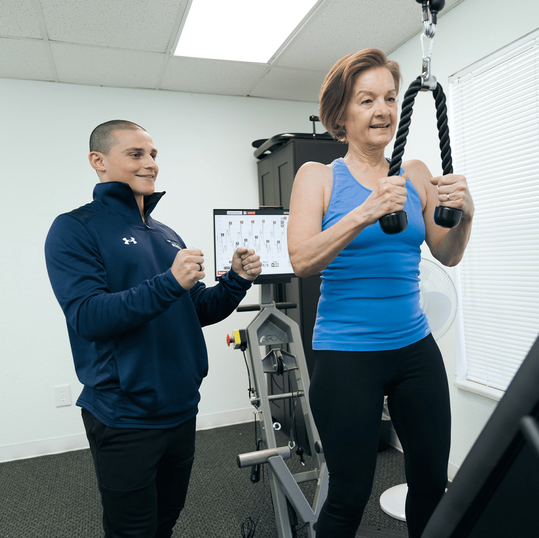A 40+ woman boosting her metabolism