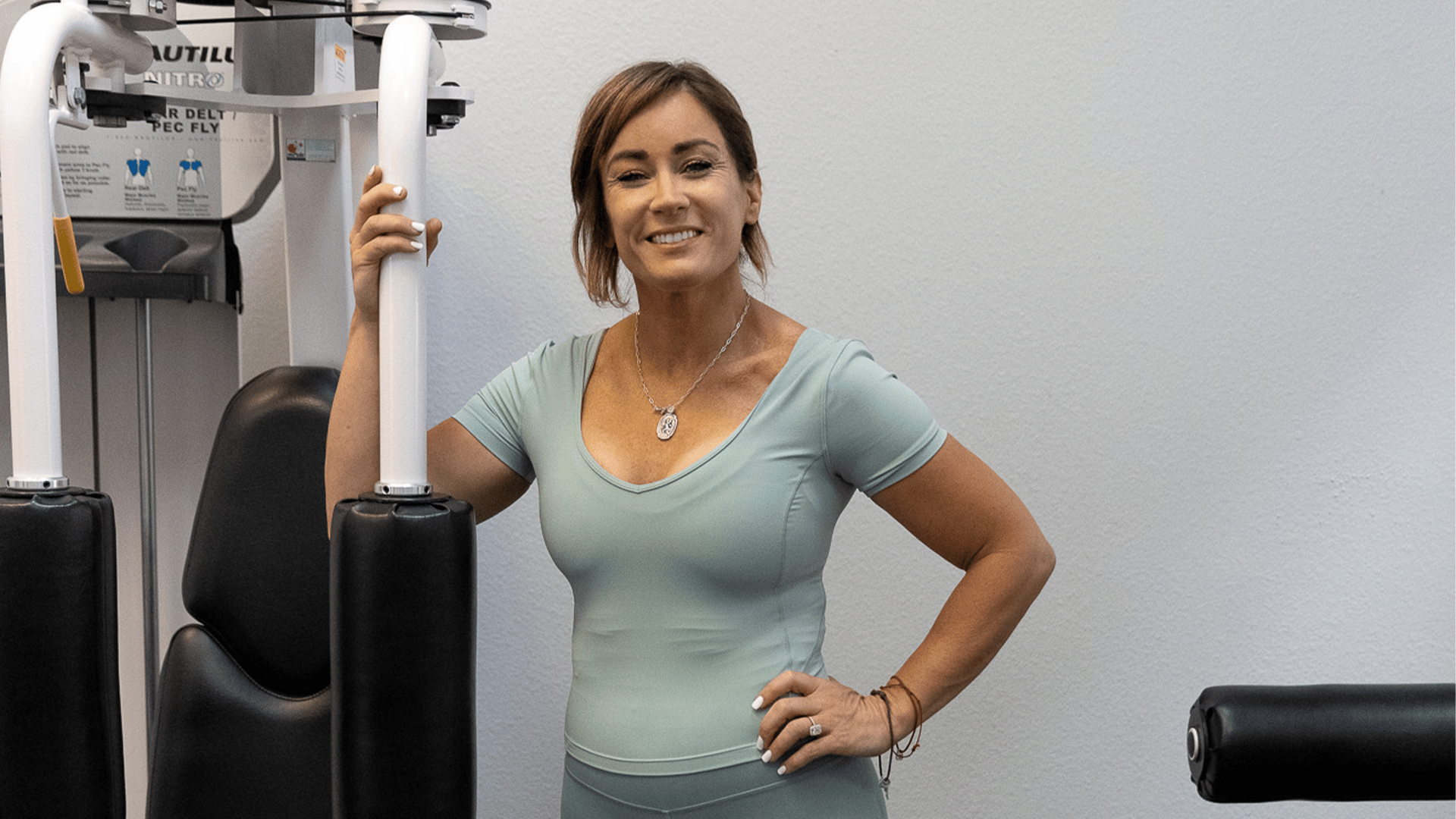A healthy, happy woman