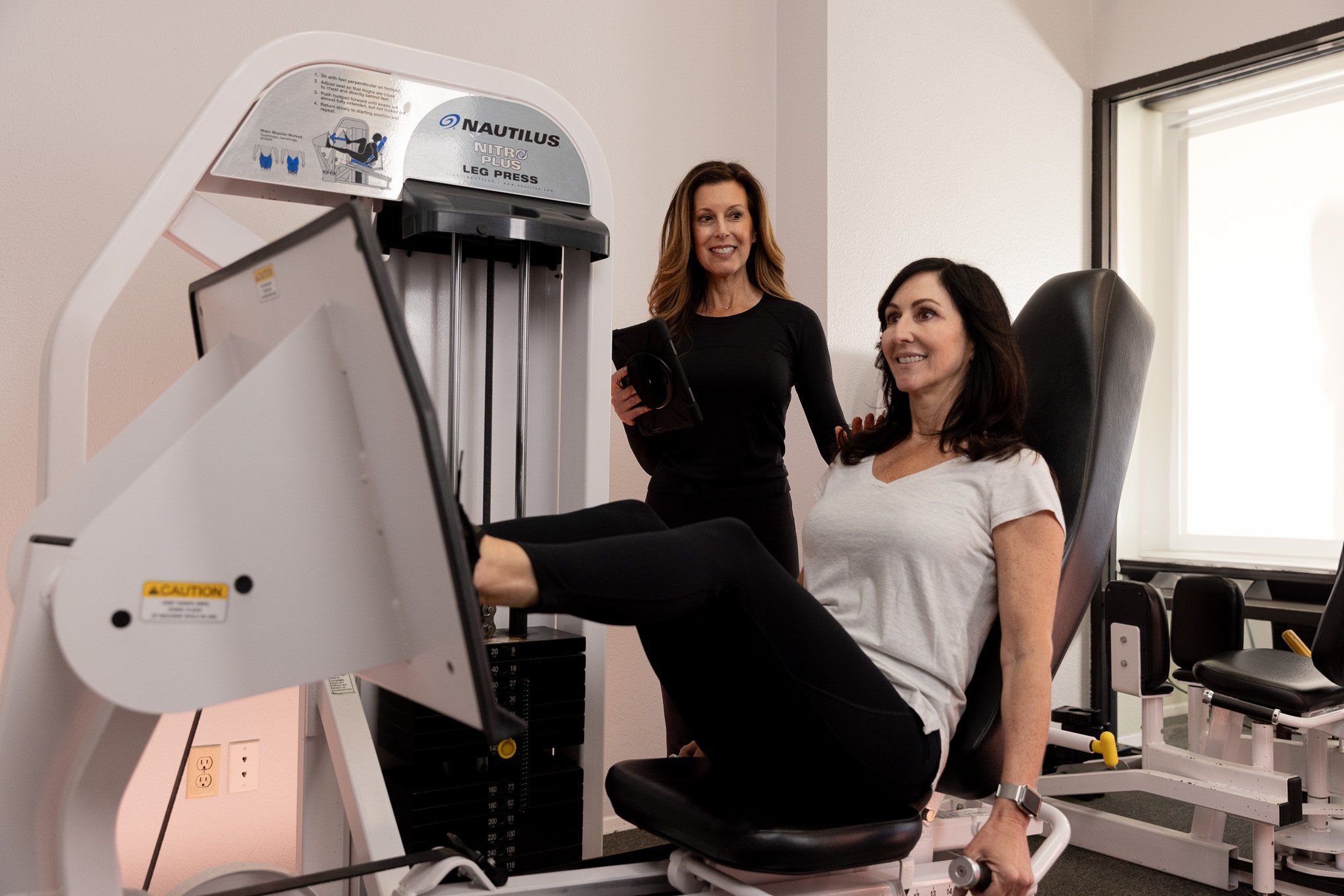 Member at The Perfect Workout training in studio