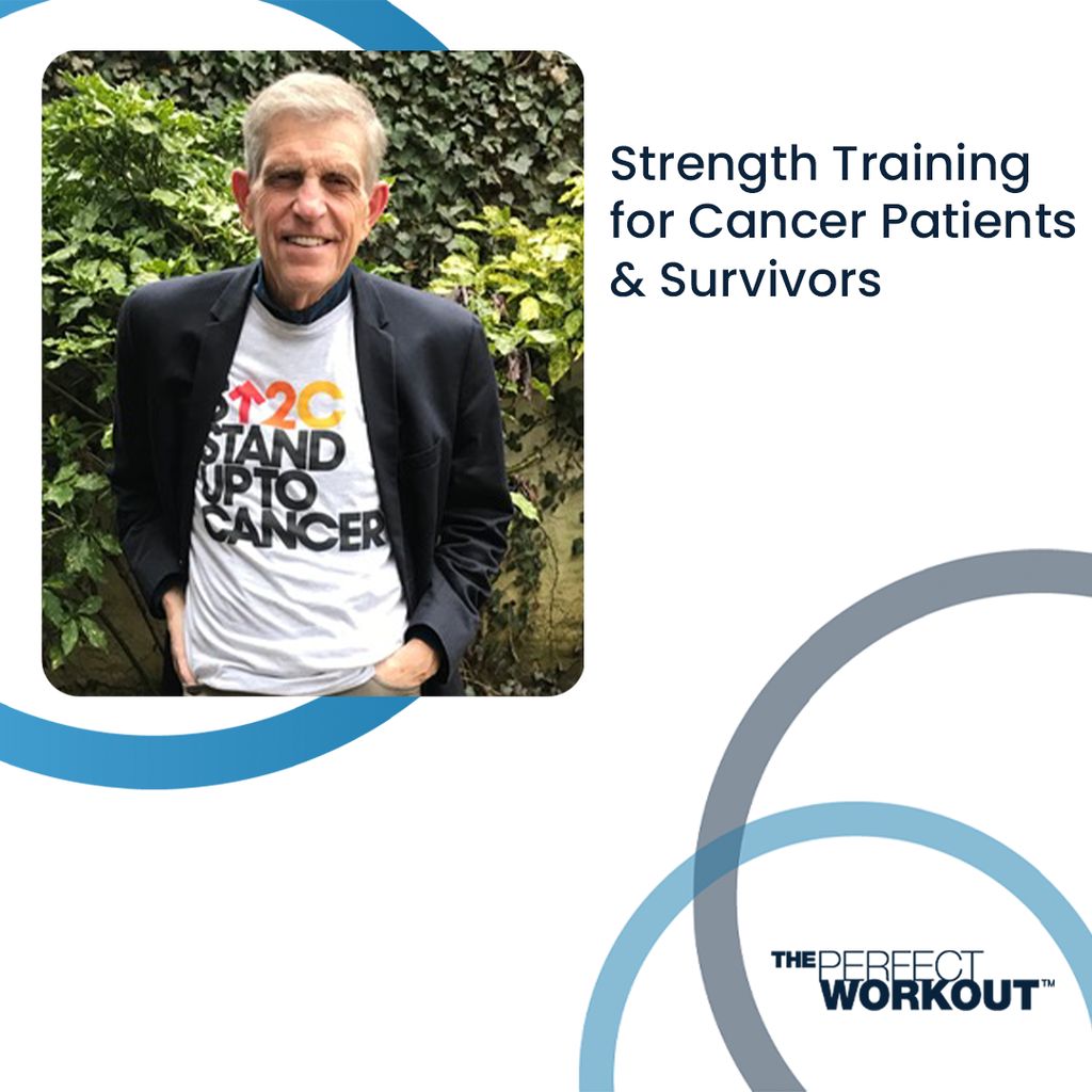 Image of Don wearing his Stand Up To Cancer shirt