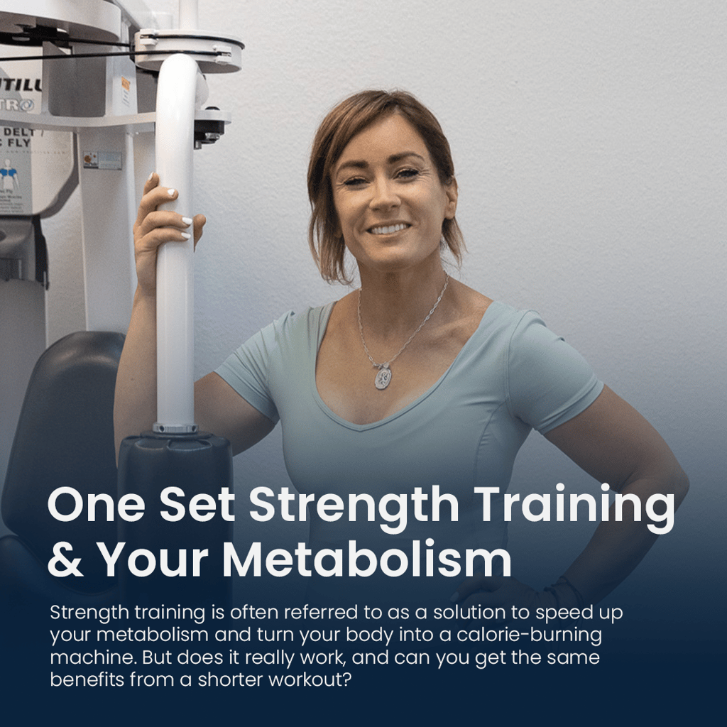 A woman leaning against a machine at The Perfect Workout