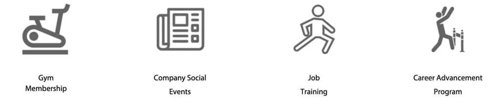 More Career Benefits icons