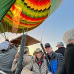 Ron Lynn Huff- Hot air ballooning on the Nile Luxor, Egypt