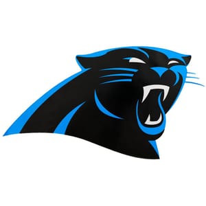 NFL Panthers logo black