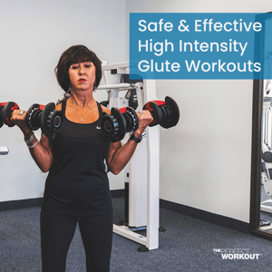 Image of a woman improving her balance with strength training