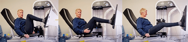 Leg Press Slow Motion Strength Training