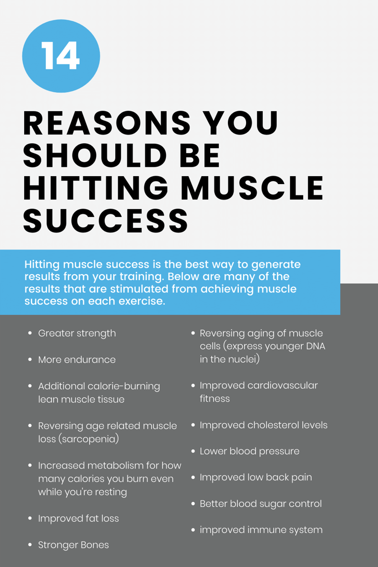 14 reasons why you should be hitting muscle success with online personal training