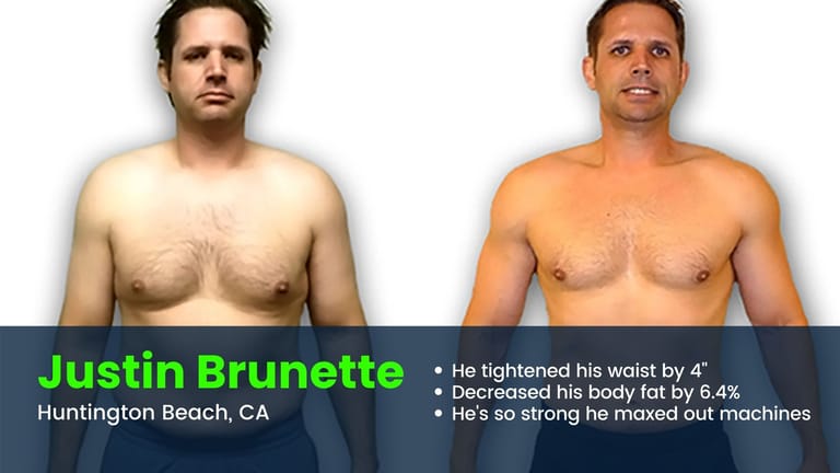 Personal training in Huntington Beach before and after photos