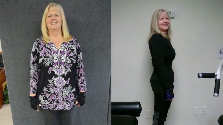 Before and After image of a TPW member