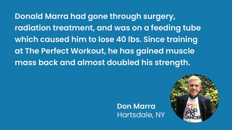 Quote from cancer survive Don Marra