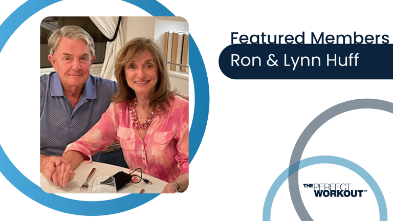 Image of Ron and Lynn as Feature Members of The Perfect Workout