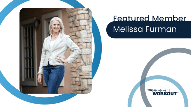 Image of The Perfect Workout's January Featured Member, Melissa
