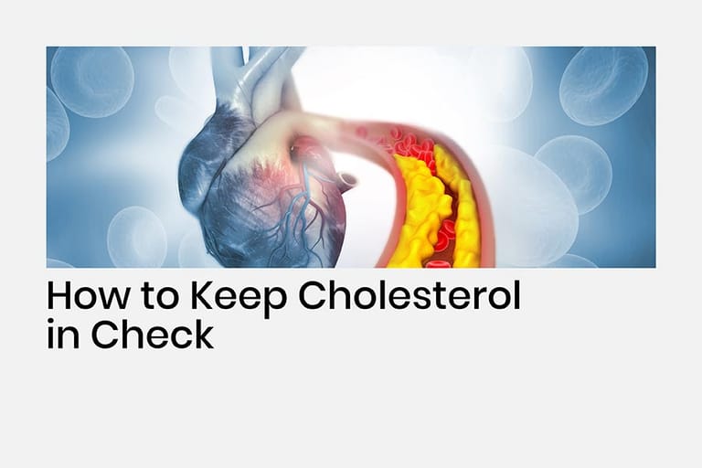 How to keep Cholesterol in Check