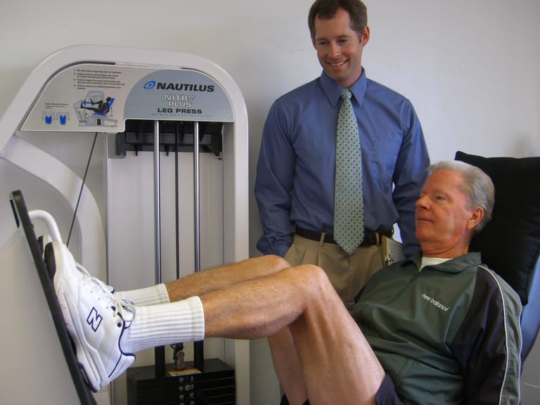 LEG press the perfect workout