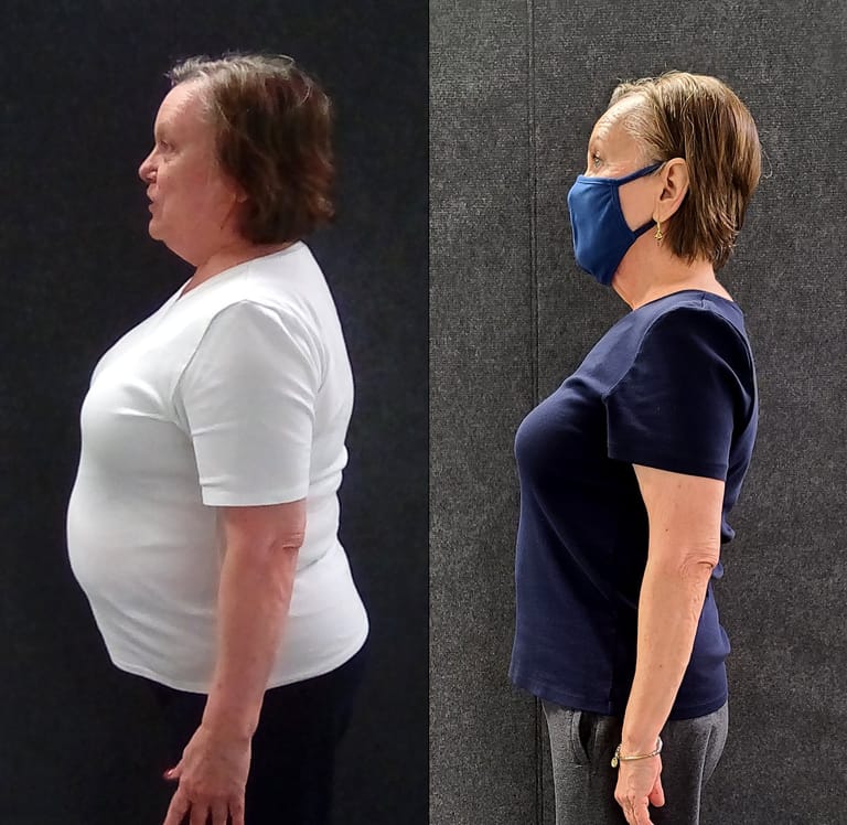 The Perfect Workout Client Before and After Picture