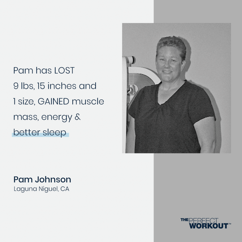 Female testimonial on strength training and sleep