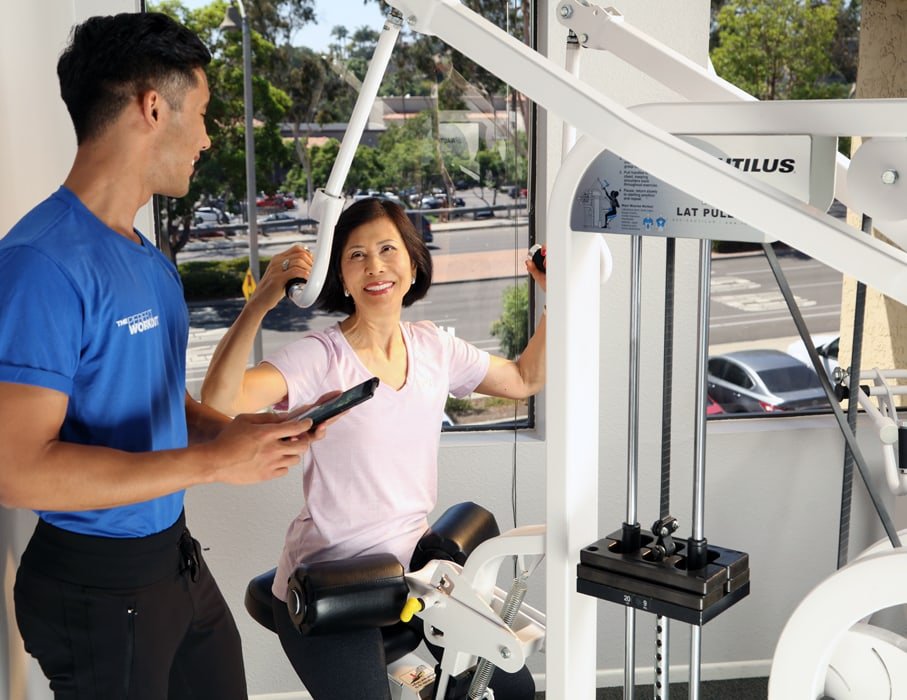 client and trainer