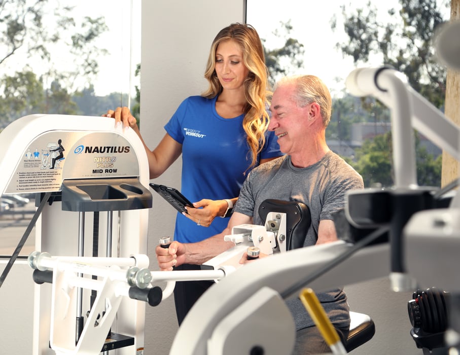 client and trainer