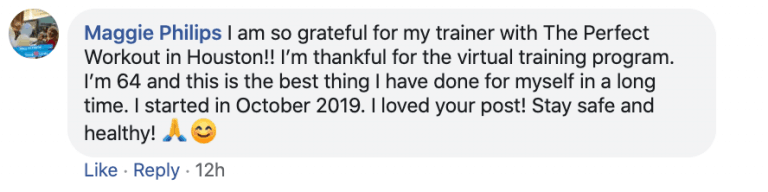 Virtual Personal Training