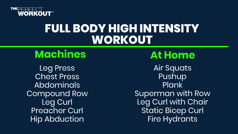 Fully body high intensity workout