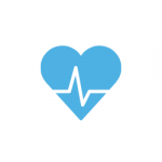 blue heart icon