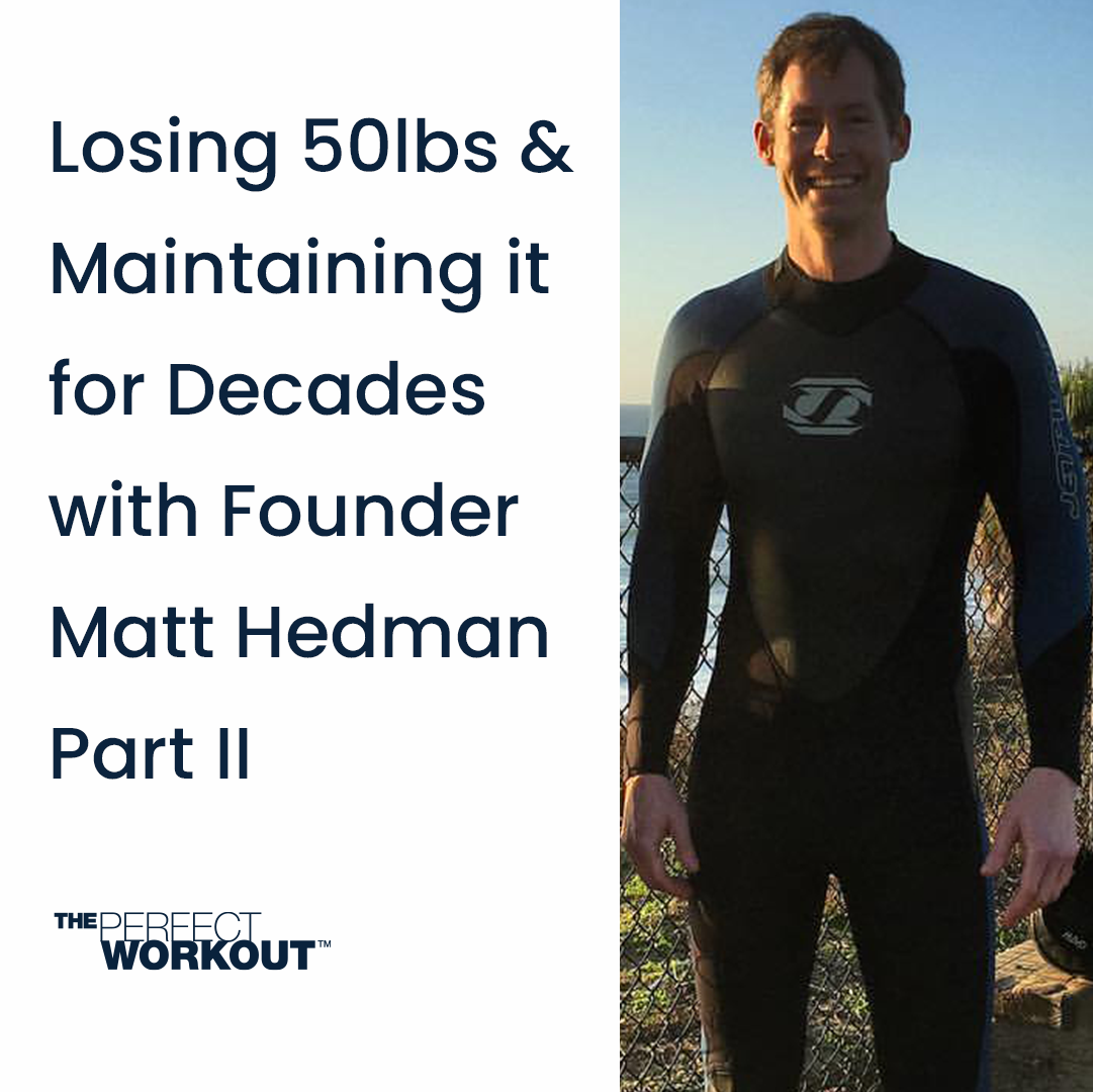 Losing 50lbs: Founder Matt Hedman (Part 2)
