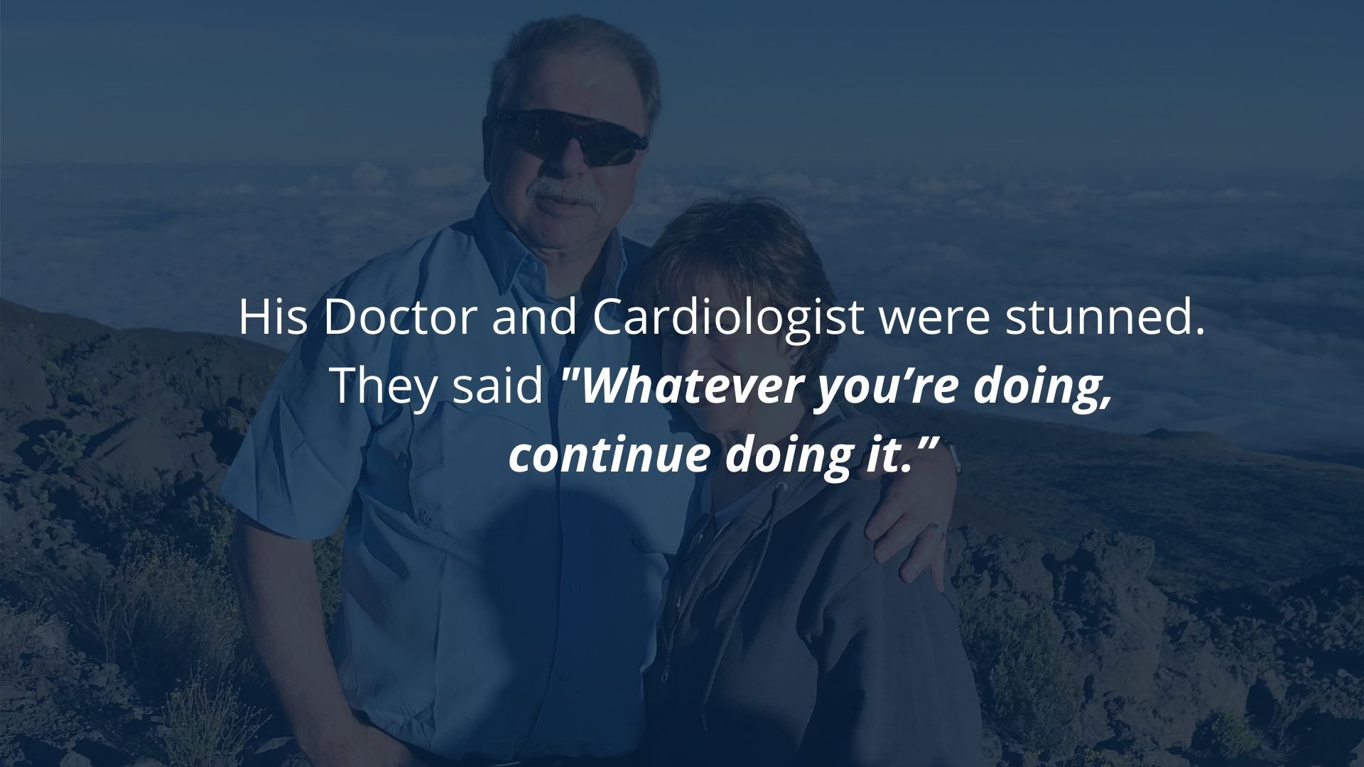 Doctors were stunned by the results he got from Virtual Personal Training
