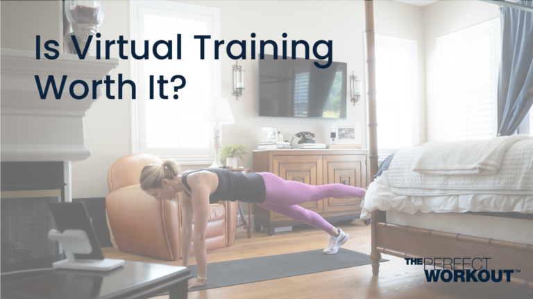 Image of a female doing Virtual Training