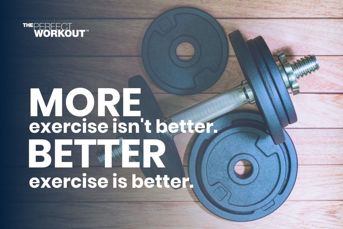 more exercise isn't better