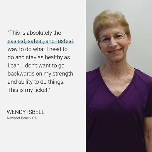 real member testimonial about personal trainers being worth it