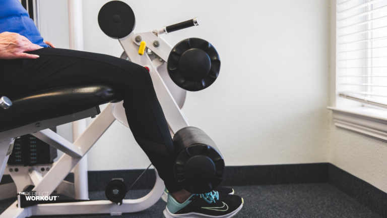 Leg extension machine