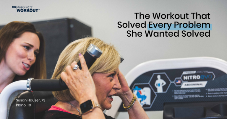 Susan Hauser - She wanted to maintain bone density