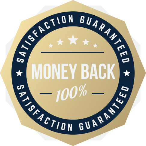 Money Back Guarantee - Hompage