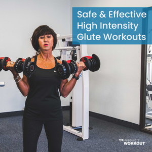 Image of a woman improving her balance with strength training