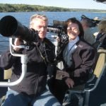 Taking wildlife photos on the Zambezi River