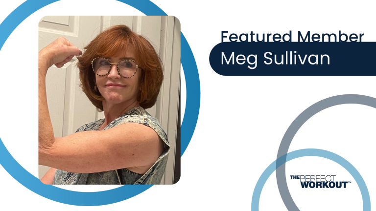Image of Meg Sullivan flexing