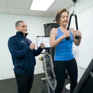 A 40+ woman boosting her metabolism