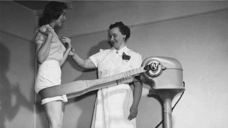 Vintage exercise machine